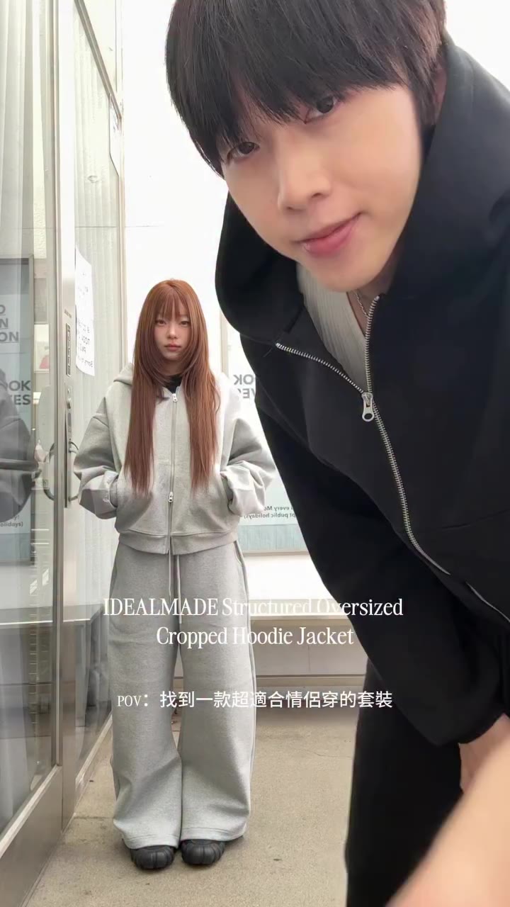IDEAL 韓團爆款私服🔥人生棉套裝 短版BOXY+重磅雙拉鏈=完美頂配💯 到貨後夥伴們興奮尖叫⋯已集體包色🥹 【IDEALMADE 立體寬鬆…