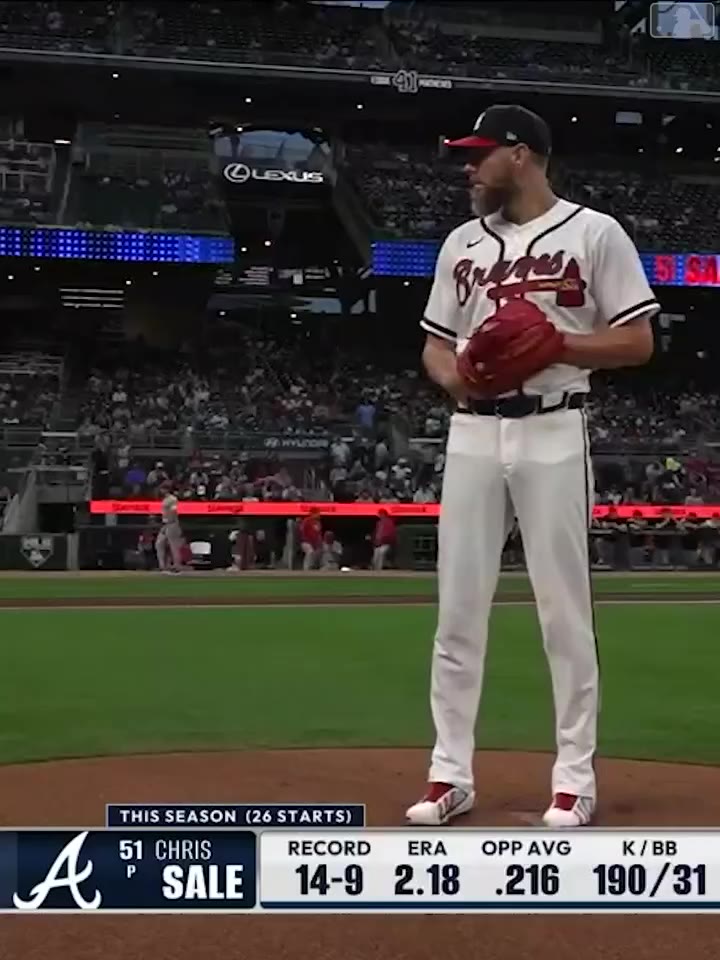 クリス・セールが今季2️⃣0️⃣0️⃣K到達！ 5.2回1失点10奪三振のナイスピッチング🔥 これでキャリア9度目の200奪三振シーズン！！…