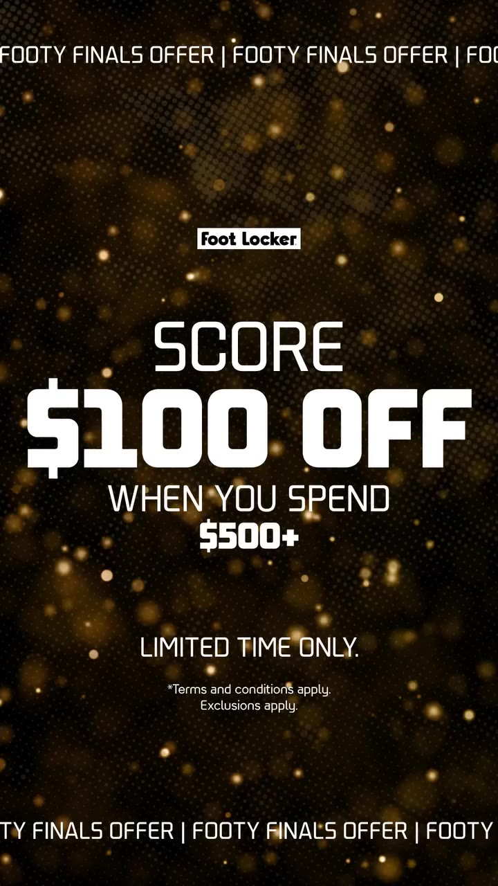 IT'S FOOT FINAL SEASON The biggest games deserve even bigger savings. Spend…