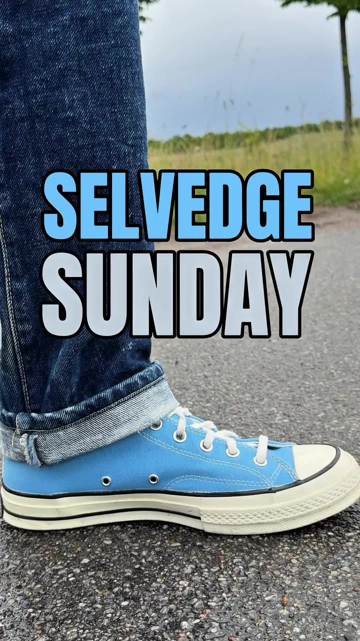 SELVEDGE SUNDAY ♻️ REVISITED A little rain never cancelled Selvedge Sunday…