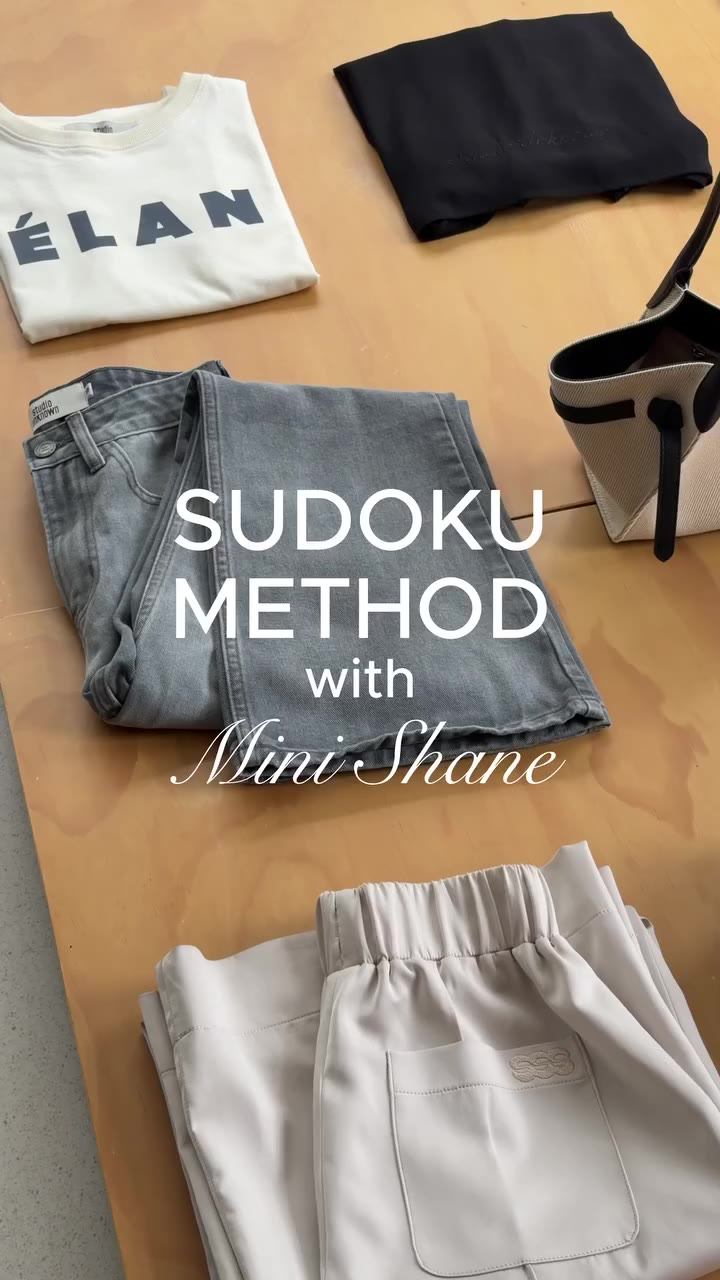 One bag. Every style. with SUDOKU METHOD From everyday basics to dressed-up…