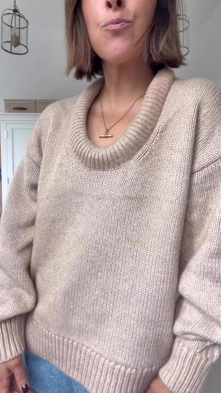 The jumper that gives designer 🤎 Major Reformation energy, but this one’s…