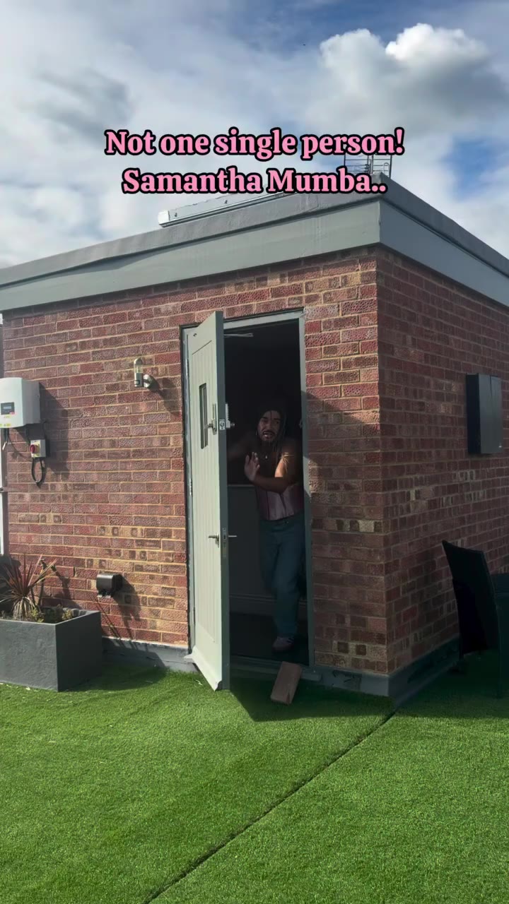 “Hello police,he’s on the roof again” if you know, you know, if not welcome…
