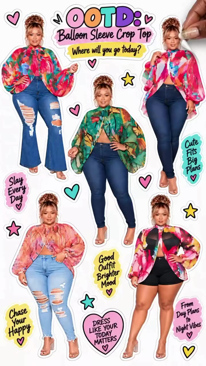 Playing dress up, but make it grown! Sheer Balloon Sleeve Tops available at…
