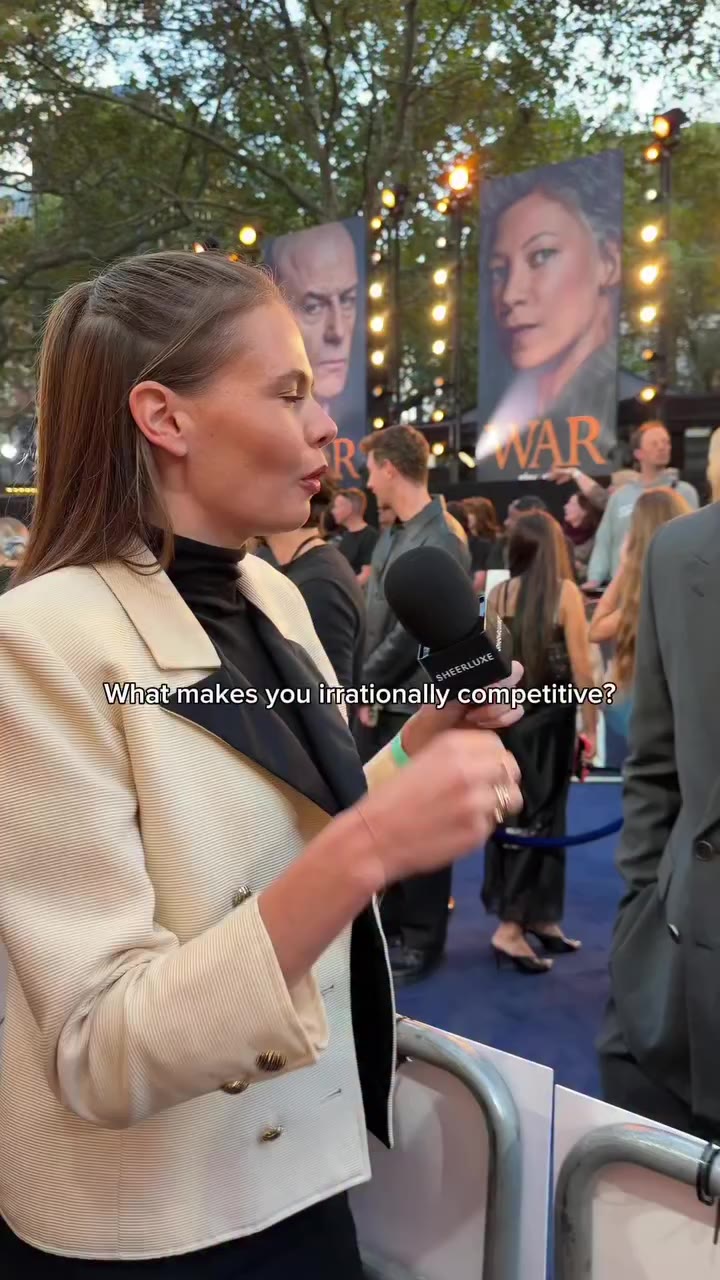 New hand gesture unlocked ✋ last week interviewing the WAR cast for @sheerluxe…