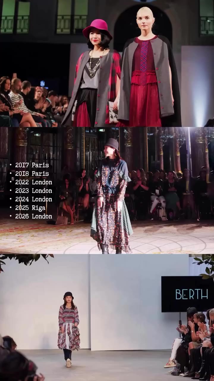My Journey 數數手指，今次係第七次參與Fashion Week，由好幼嫩開始慢慢成長，多謝一直陪我走過來嘅Berthmates，每次啲人問我啲客邊度…