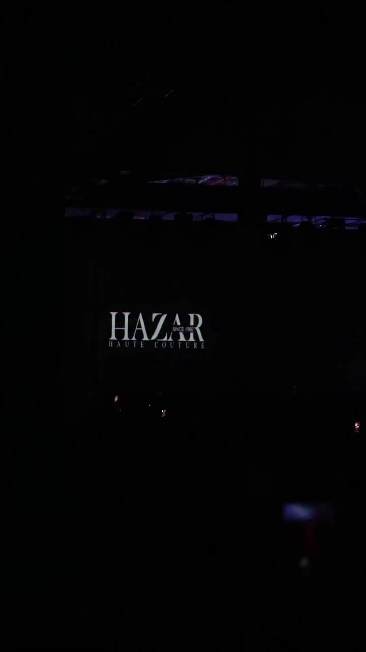 HAZAR runway recap @the.event.dxb The story continues at our Dubai showroom…
