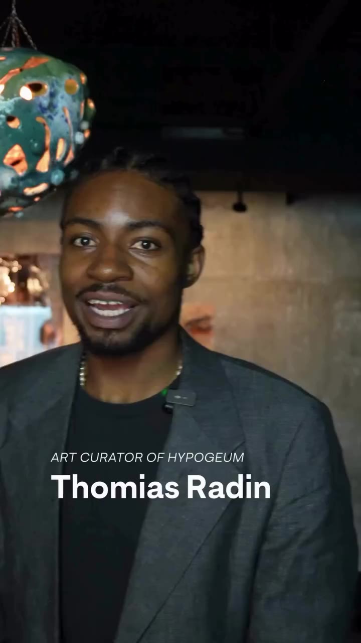 ART CURATOR OF HYPOGEUM @thomias.r takes us beneath the surface and through…
