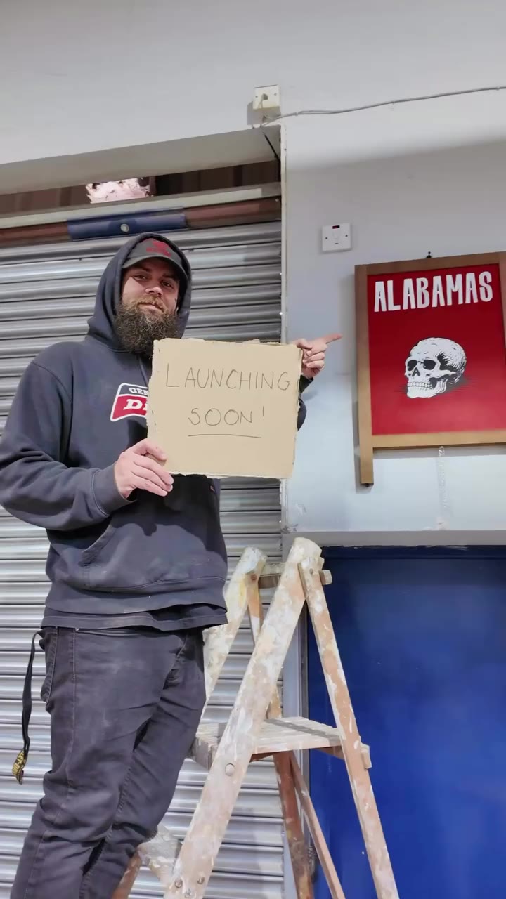 We’re not going to use AI to advertise our launch. Just Tom and this cardboard…