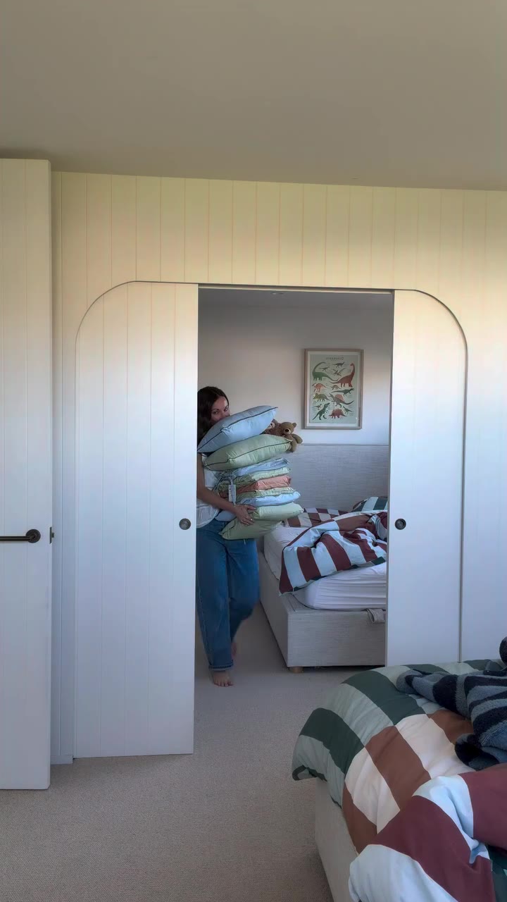 A little room refresh for the boys 🤍 We recently gave their rooms a little…