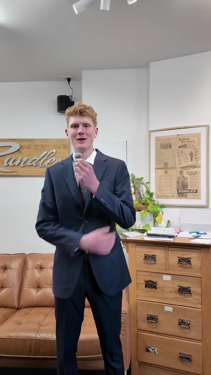 At 6’7”, Jack was having a hard time finding a suit for his Year 12 school…