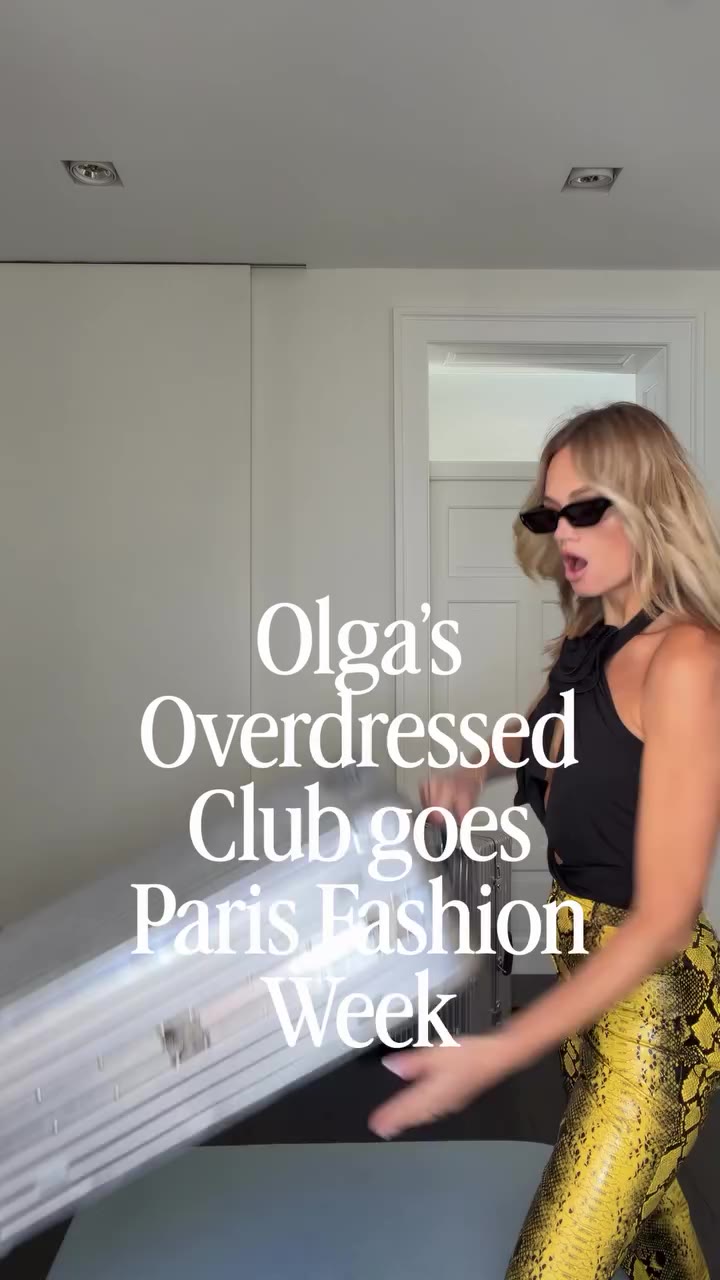 *werbung/ Olga’s Overdressed Club goes to Paris Fashion Week. ✈️🇫🇷 Für…