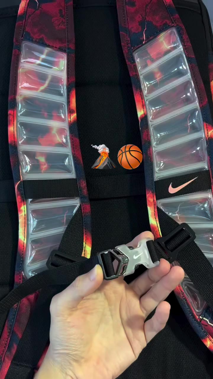 Varsity Elite Backpack Lava🌋🏀 #nike #nikeelite #elitebackpack #backpack…