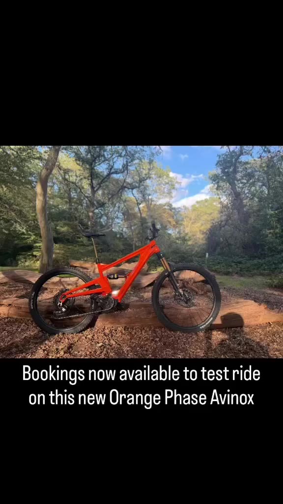 Message us for a demo on this absolute beast! @orangebikes @avinoxebike