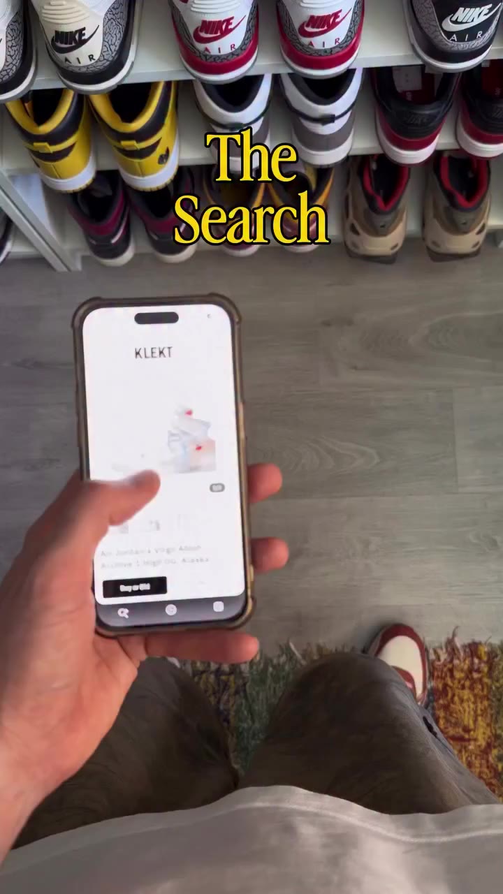 An easy decision for Team KLEKT member @bigosneaker. 👟✅ What was your latest…