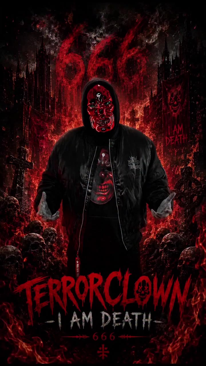 TONIGHT IS RELEASE OF THIS NEW SOLO TRACK!🤡 . . #terrorclown…