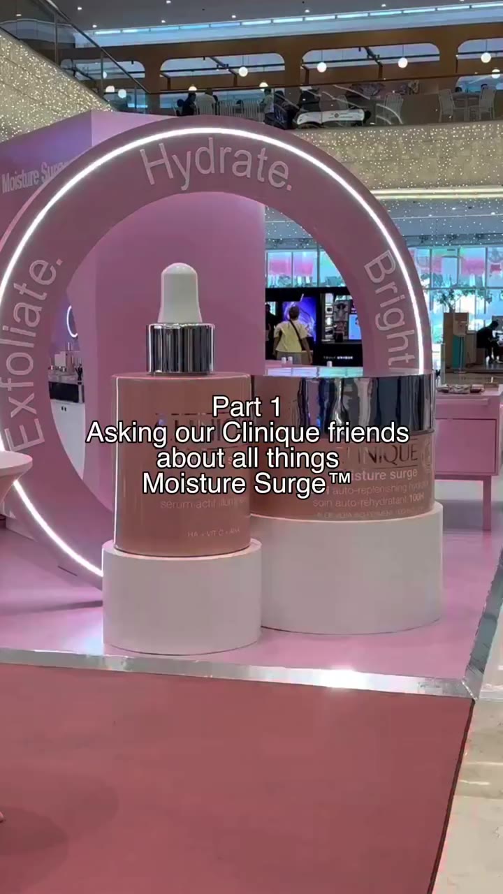 A little Moisture Surge love from our friends of Clinique. 💧✨ From their…