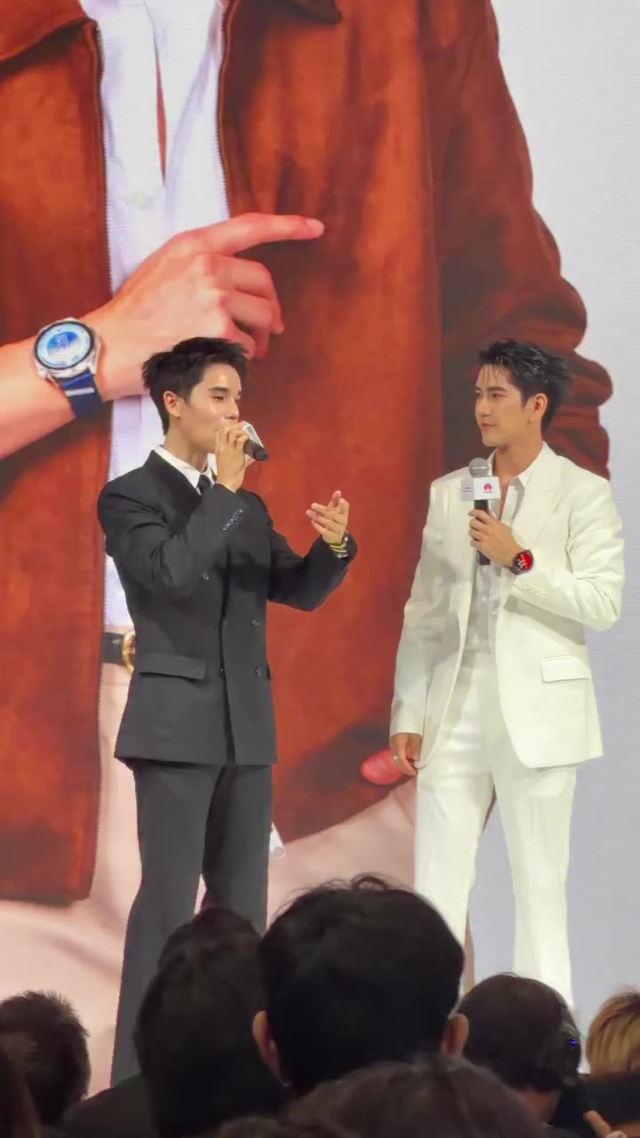 จิมมี่ จิตรพล @jimmyyjp และซี ทวินันท์ @sea_tawinan ในงาน HUAWEI WATCH GT 7…