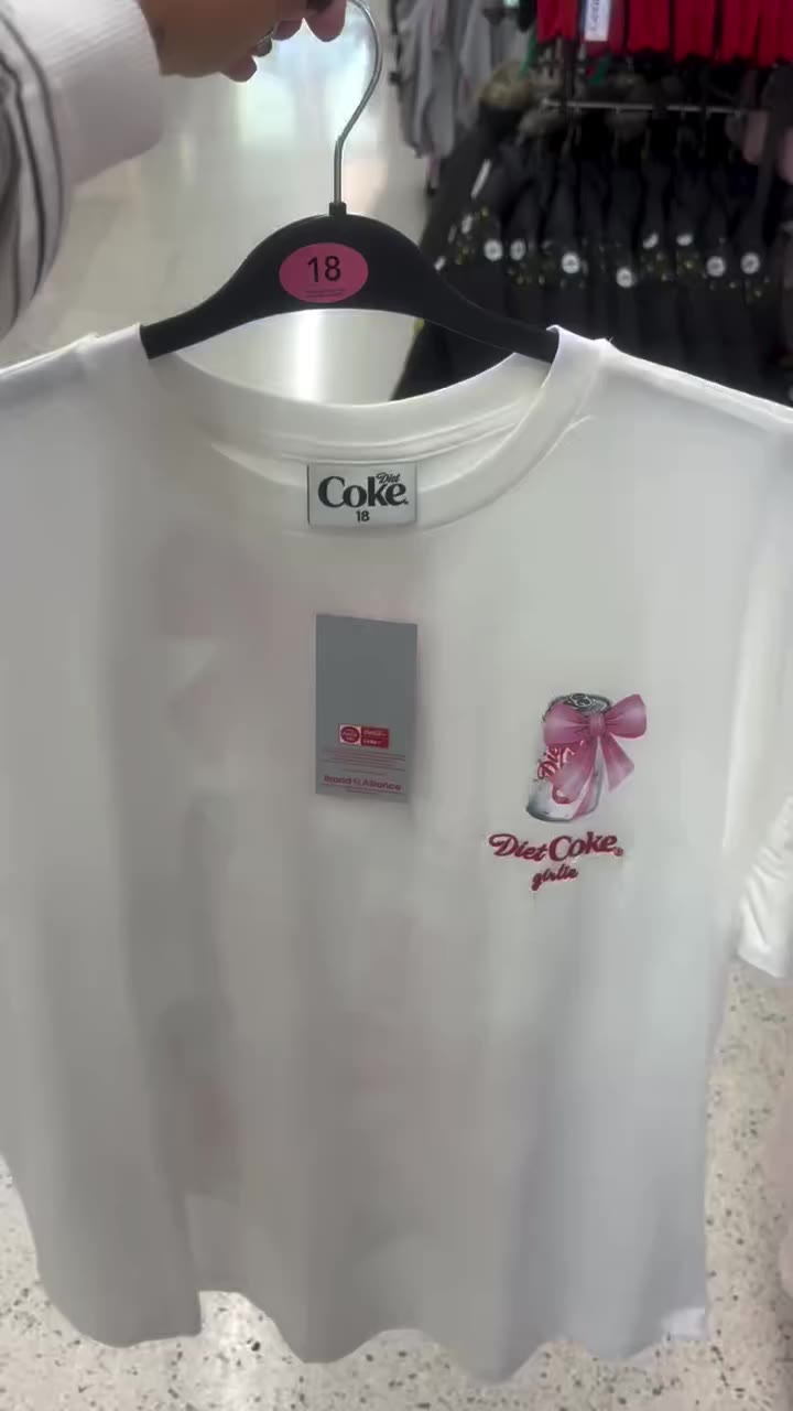 George Asda Diet Coke Girlie Tee - Tickled Pink Collection 🎀 check out our…
