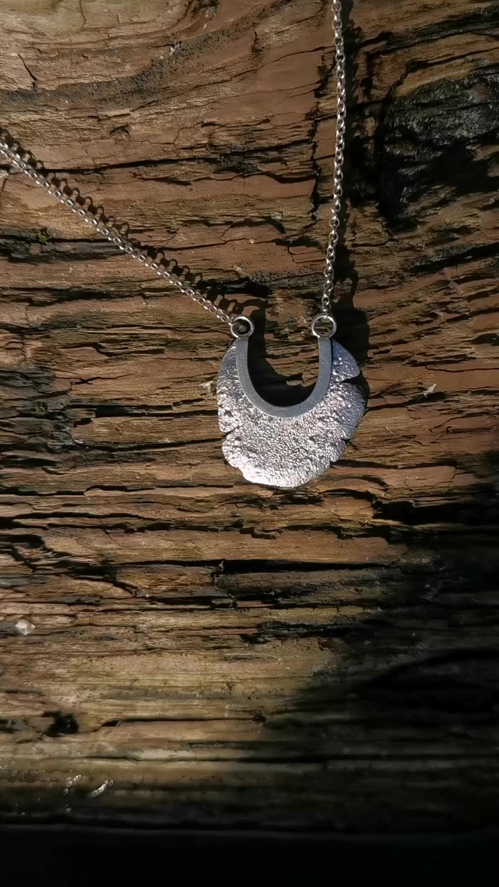 Where the form begins. . My jewelry does not directly imitate leaves, flowers…