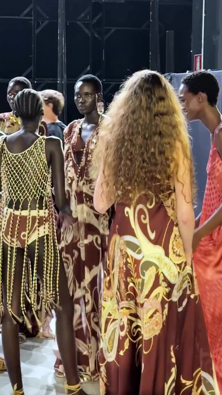 BACKSTAGE AT ETRO: A closer look behind the scenes at @etro SS27 – from…
