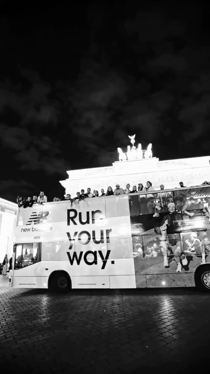 ••• LOAD x @newbalance Bus Shuttle How to kick off Marathon Week right! I…