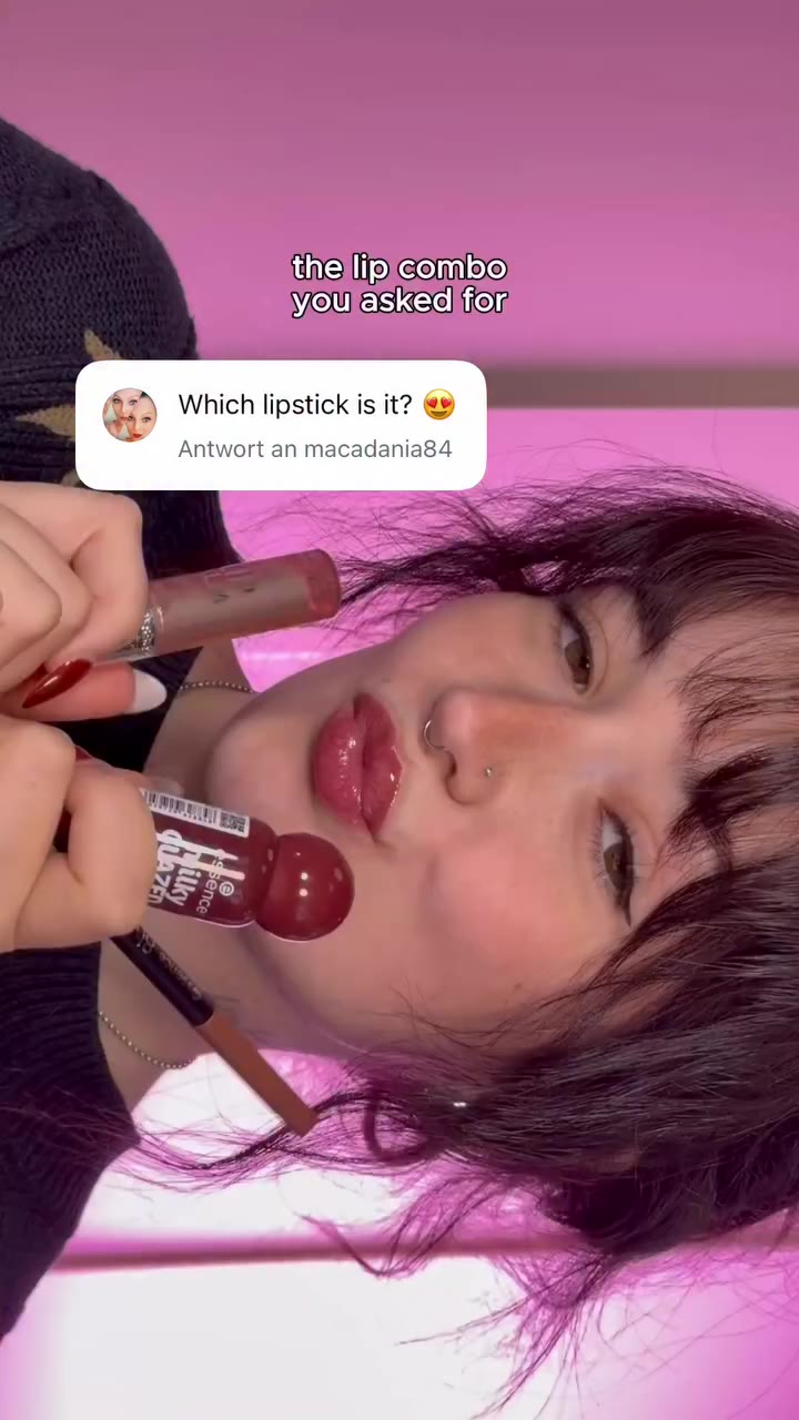 Rachel’s lip combo has us taking notes 💋 pair #essence 8h MATTE comfort…
