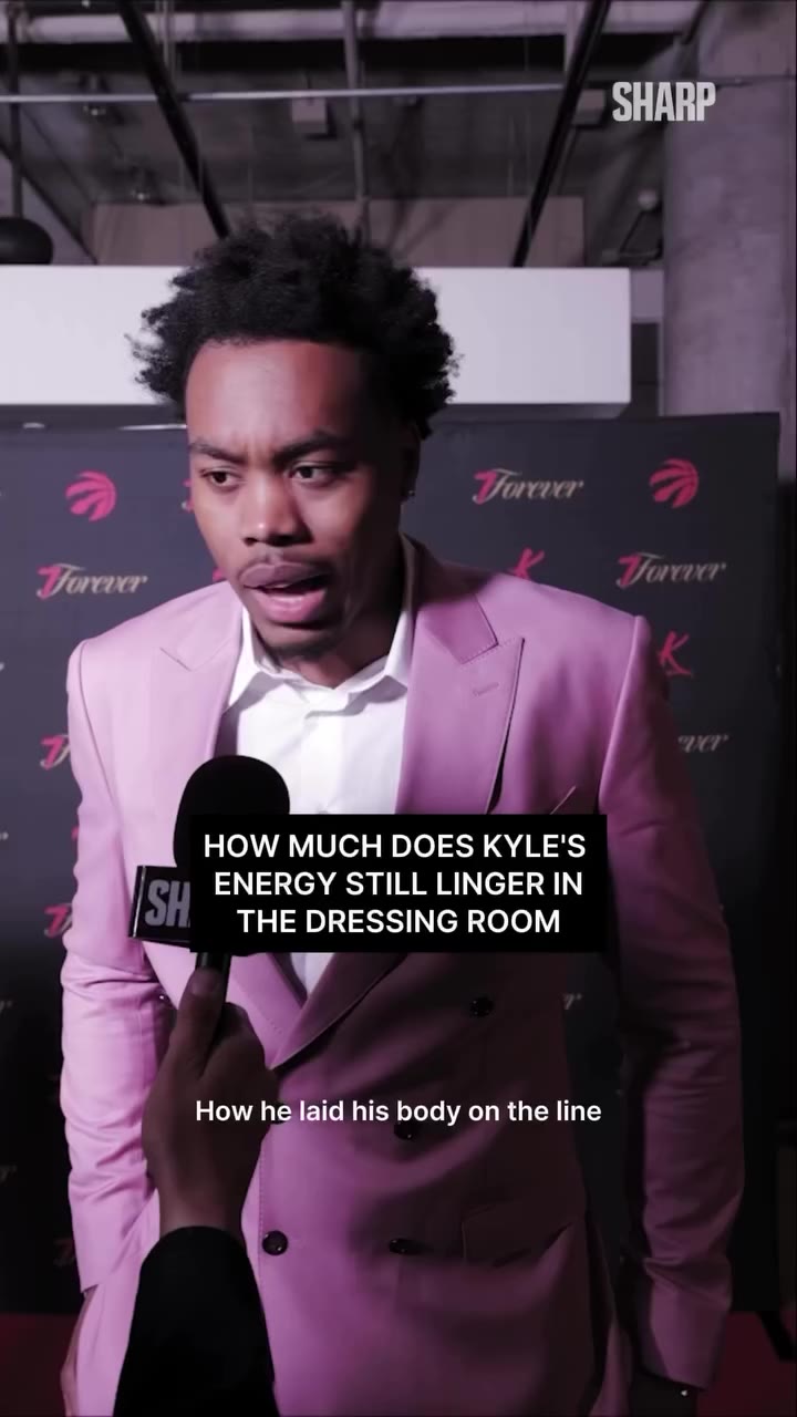 Scottie Barnes on Kyle Lowry’s retirement and his legacy with the Raptors 🧡…