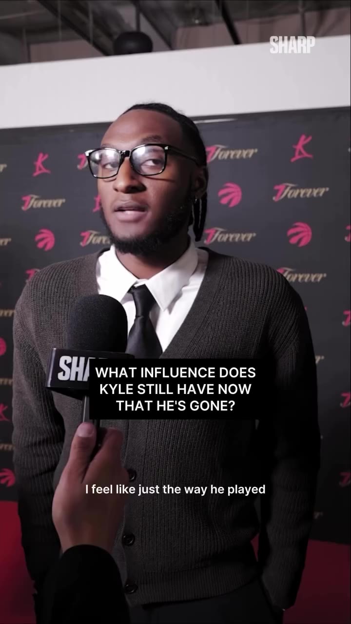 Immanuel Quickley on Kyle Lowry’s retirement and his legacy with the Raptors…