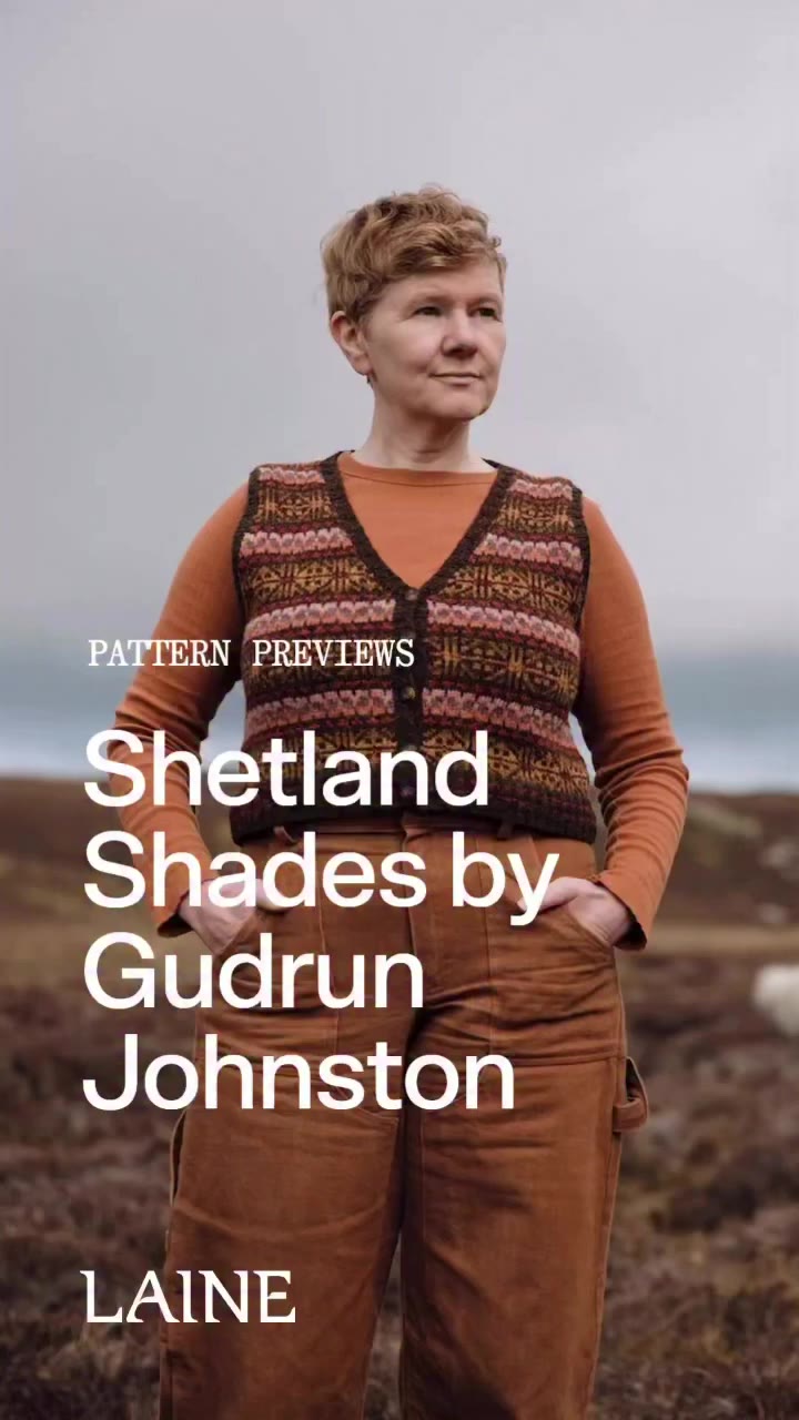 The 12 patterns of Shetland Shades by Gudrun Johnston (@gudrunjohnston)…