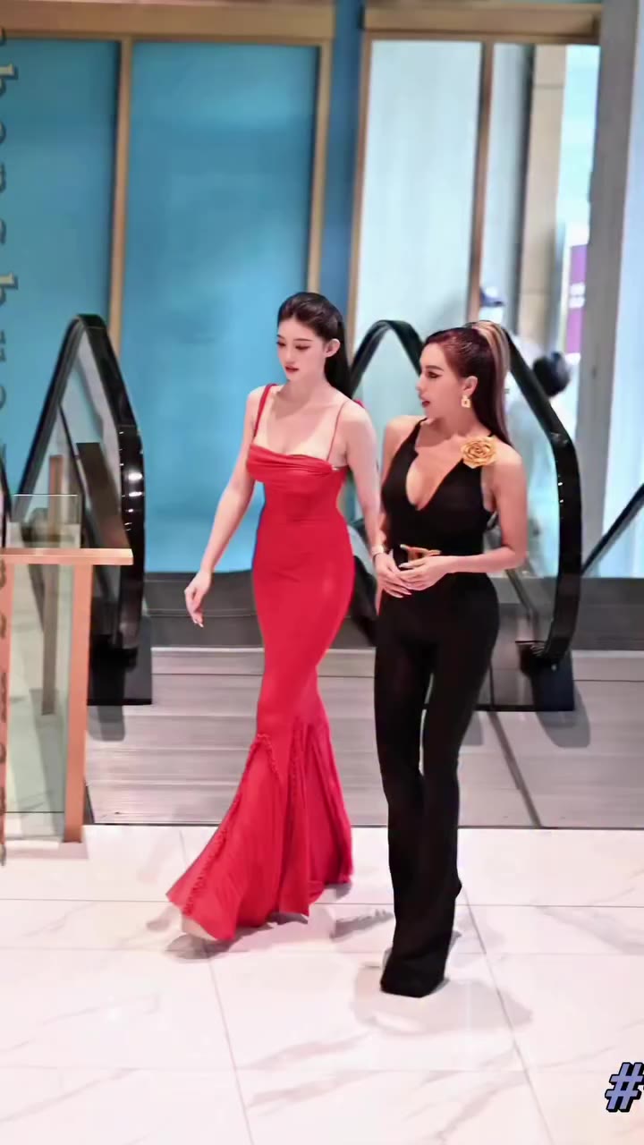 哈哈！被拍到了～ #thailand #mgi #谢鲁星丹 #missgrandinternational