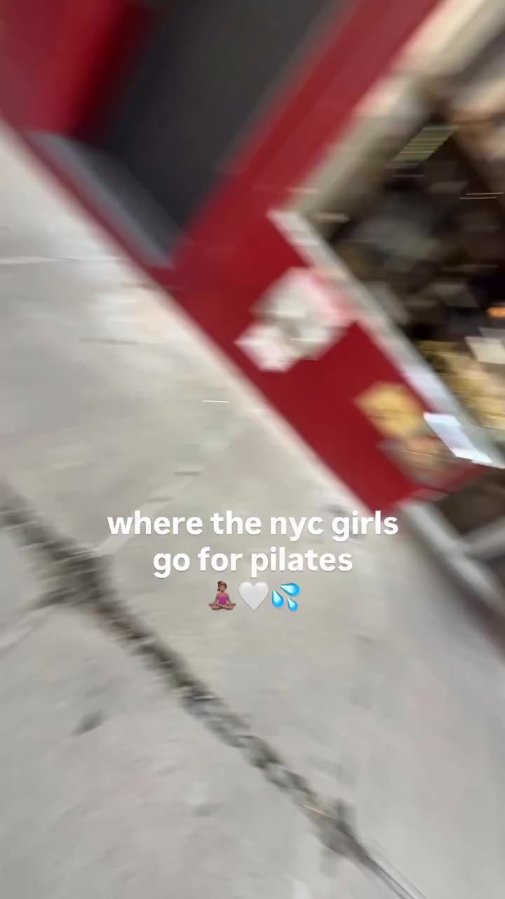 Where the nyc girls go for Pilates - reformer, heated mat & more!…