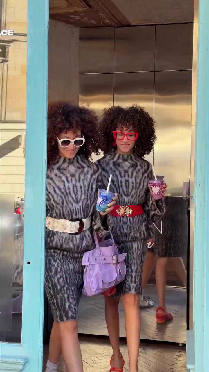 ✨ Twinning moments 💕 We were so happy to have the @guesstwins visit us…