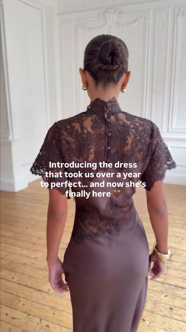 Introducing the Ayla dress 🤎 It took us over a year to get her right and now…