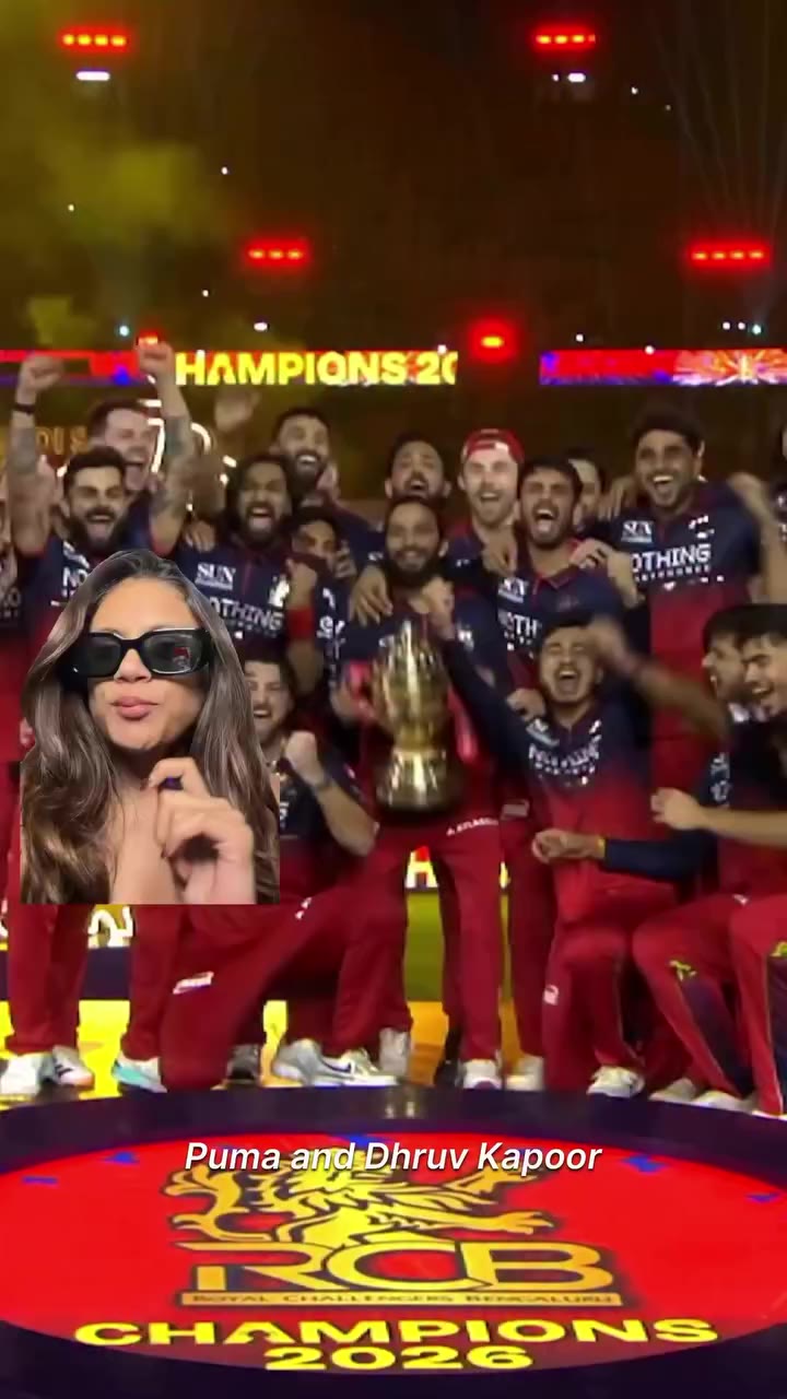 RCB at Milan Fashion Week?❤️‍🔥🏏 @puma × @royalchallengers.bengaluru ×…