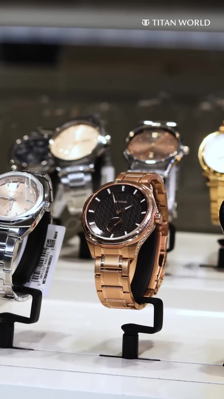 Visit your nearest Titan World Store and discover a timepiece designed to make…