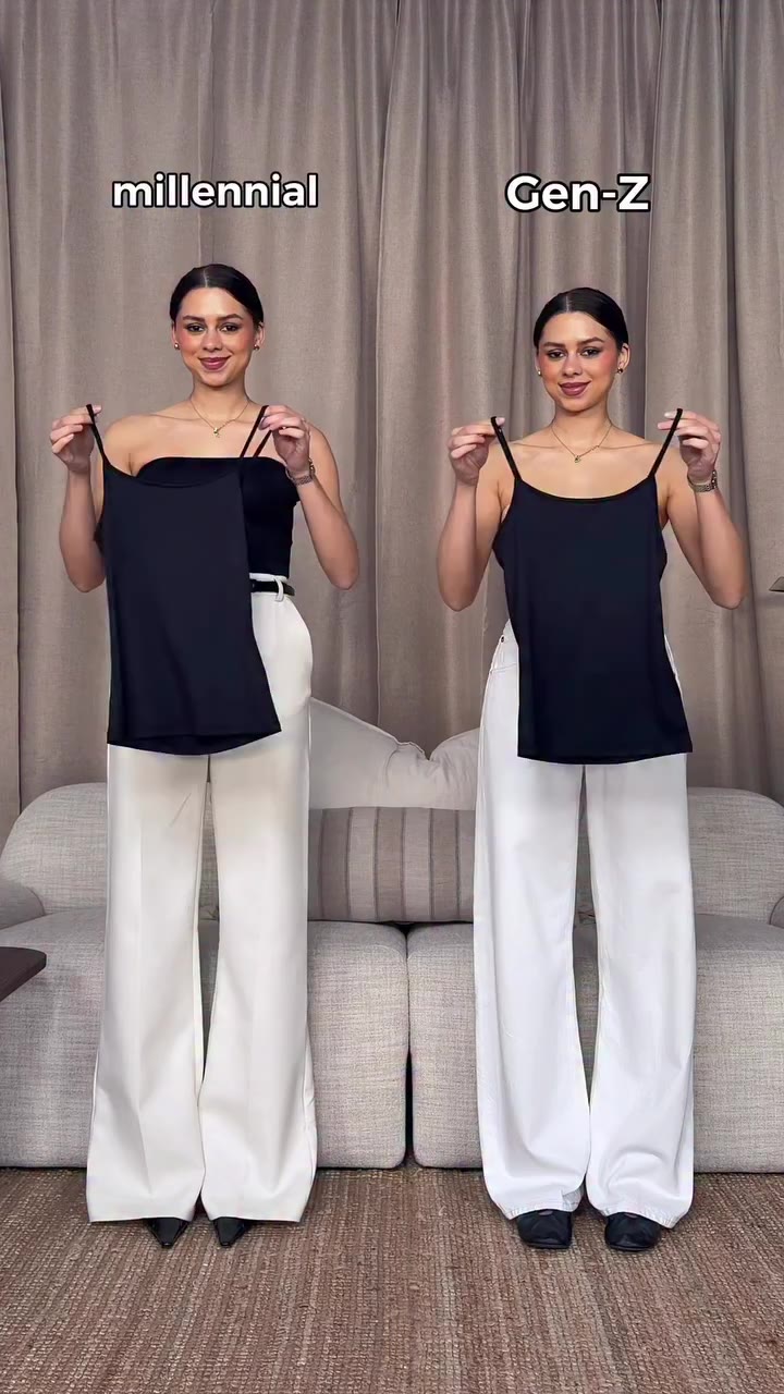 Millennial (1972-1995) or Gen-Z (1996-2012) outfit? 🤯 | Which top hack would…