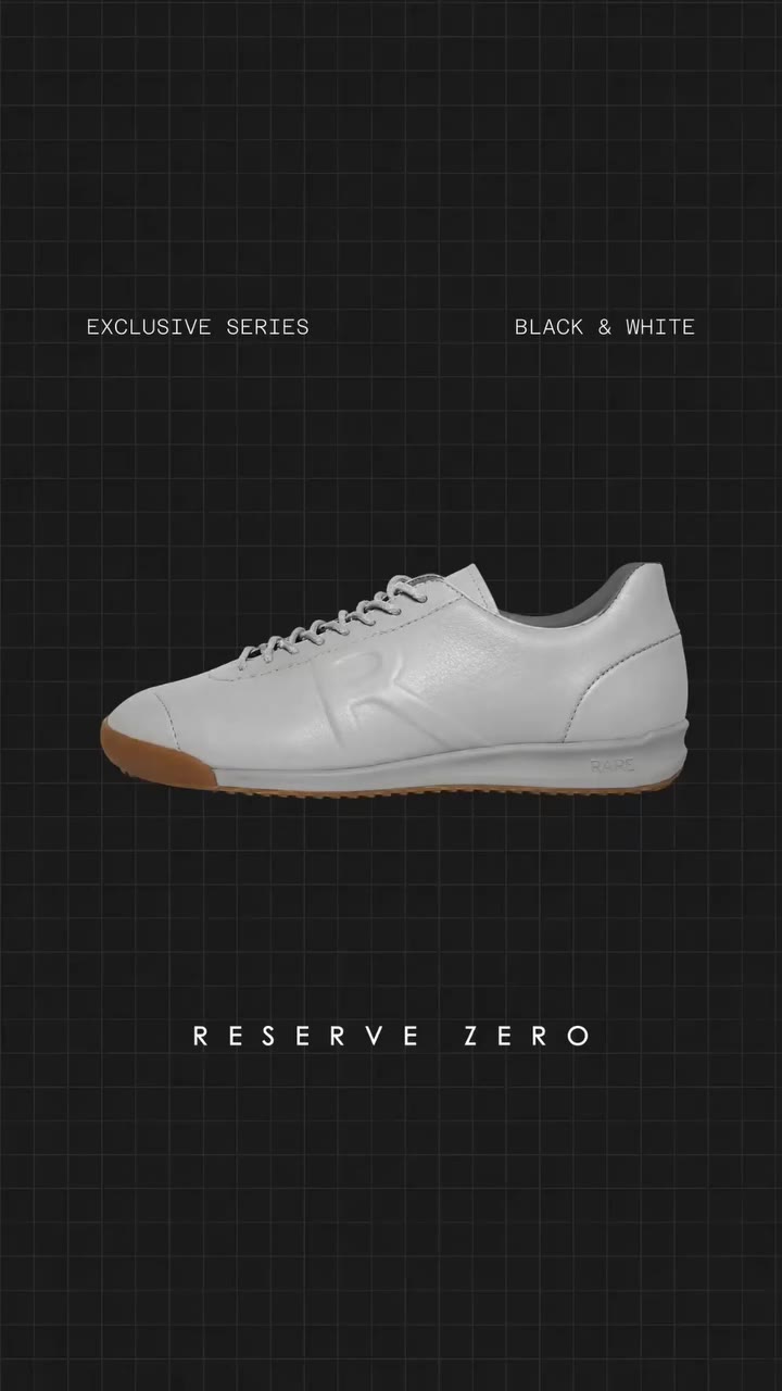 RESERVE ZERO. An exclusive collection defined in black and white. Clean lines…
