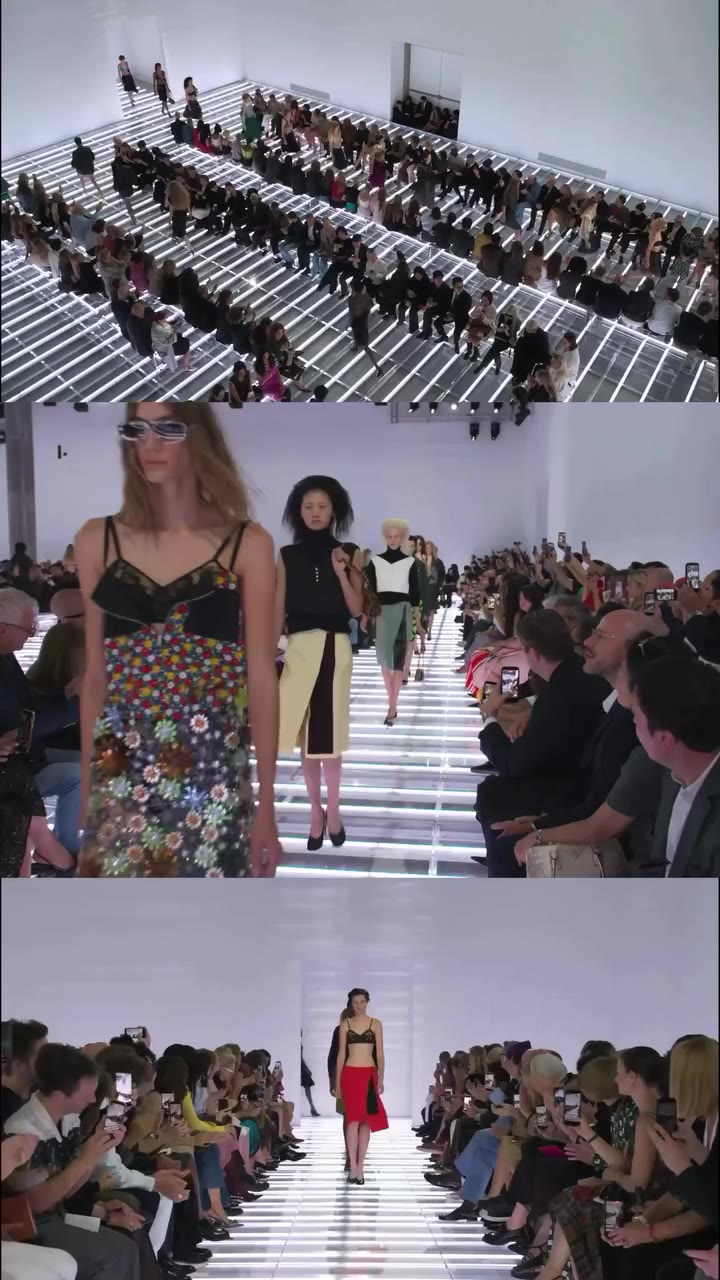 Prada Spring/Summer 2027 Womenswear The show by Miuccia Prada and Raf Simons…