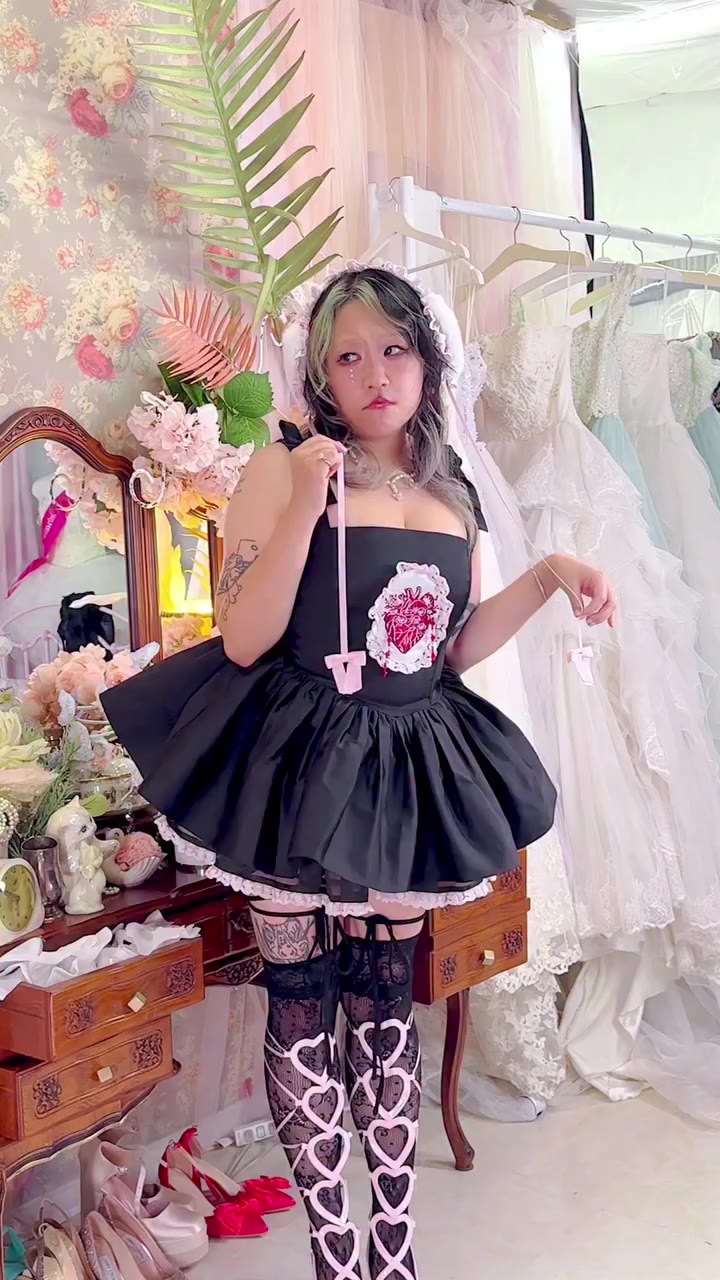 Our Anatomical Heart Corset Dresses and Anatomical Heart Earmuffs are…