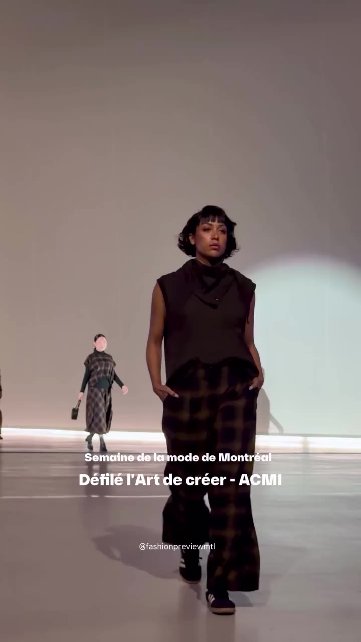 Défilé l’Art de créer - ACMI - pour la semaine de la mode de Montréal ✨…