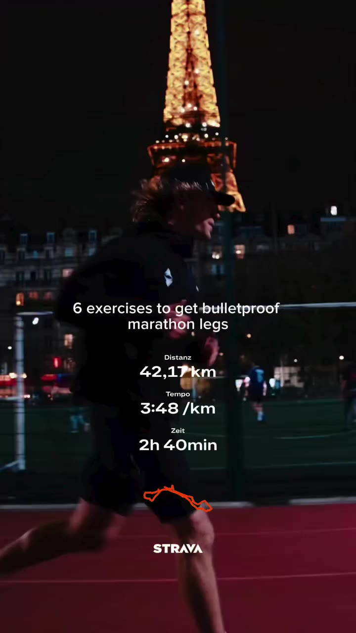 6 exercises to get those marathon legs bulletproof. Do these exercises to…