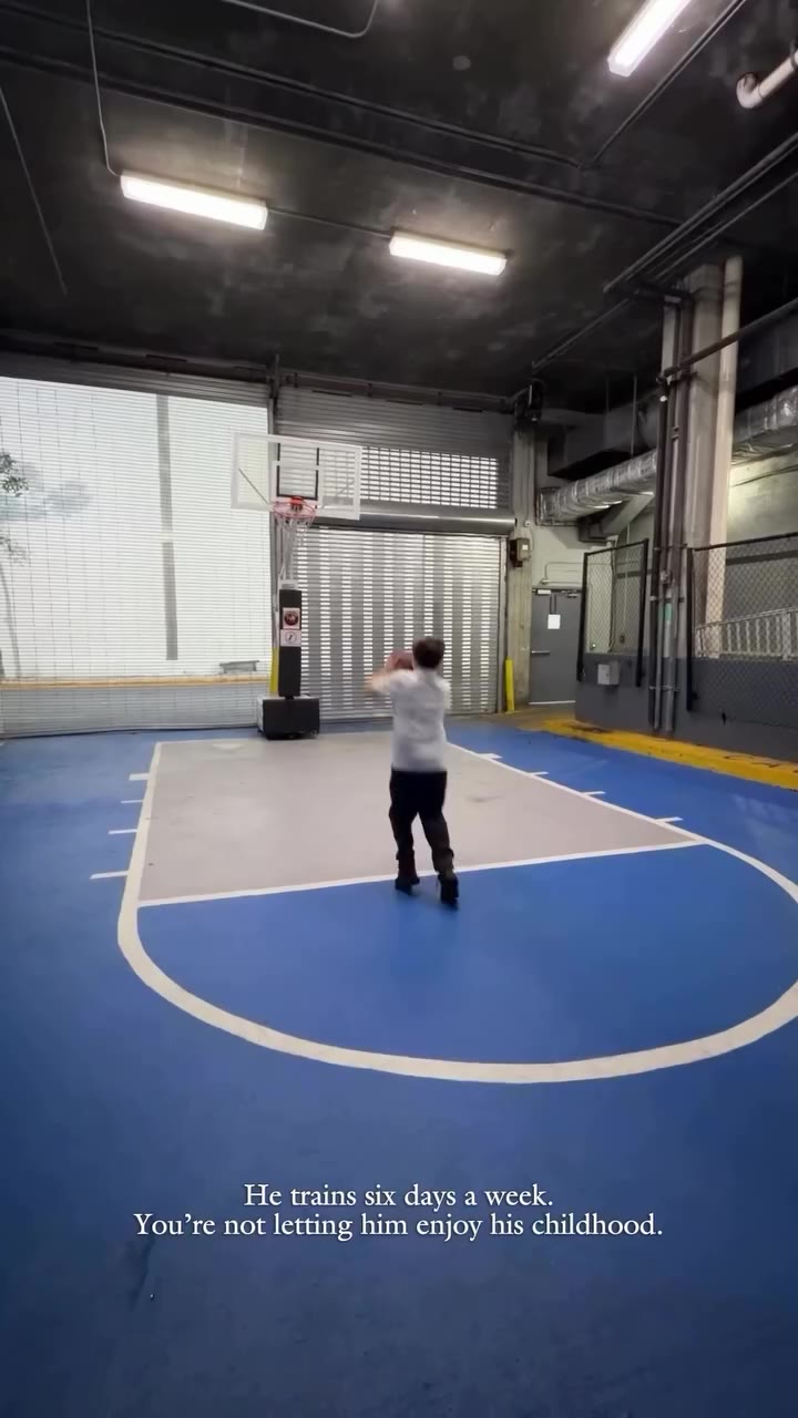 He doesn't just play the game. He's learning how to live it. They say kids…