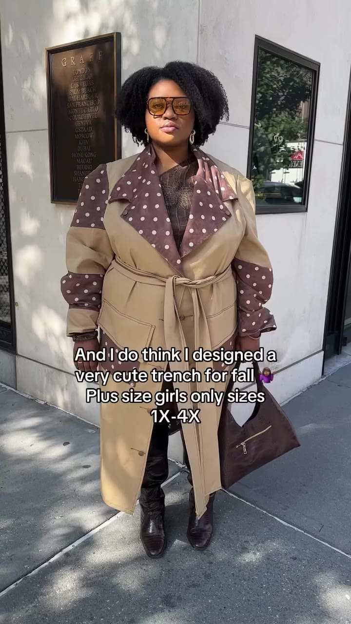 And Did! Available now! Sizes 1X-4X #plusize #curvyfasion #designers