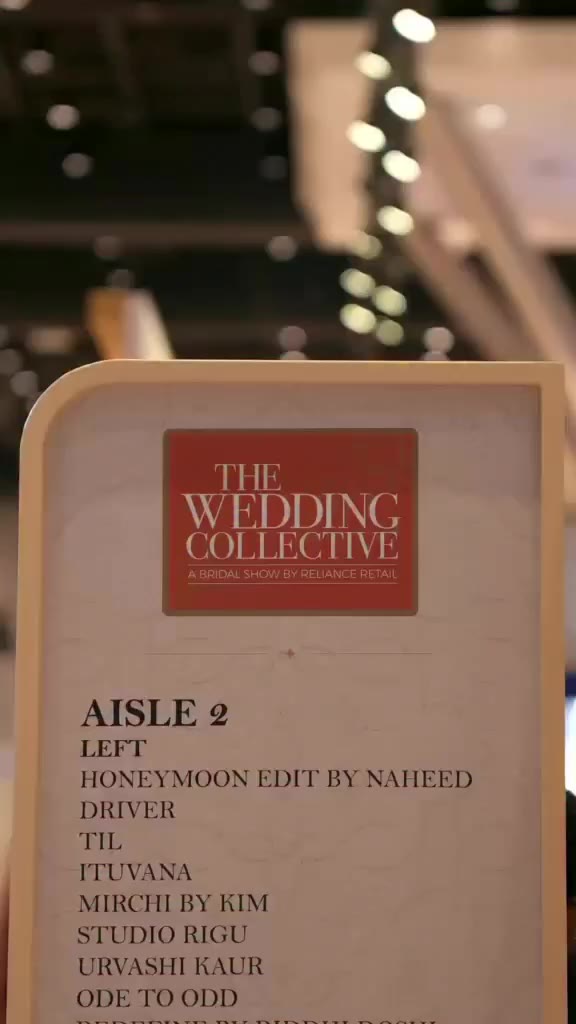 Wedding season is here and it began for us at @theweddingcollectiveofficial…