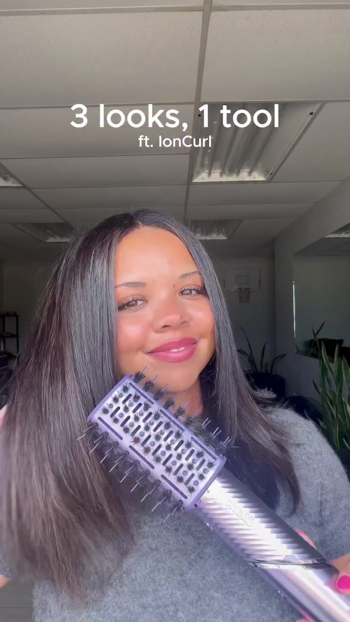 3 looks, 1 tool. IonCurl makes it easy to switch up your style. 🔄💜 Shop our…