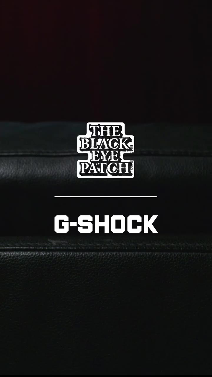 Look closer. The details tell the story. The DW5600BEP-9 × BlackEyePatch…