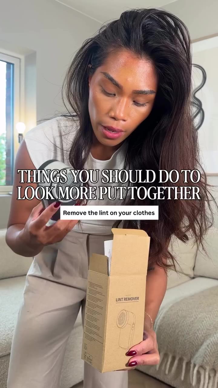 Do you remove the lint??