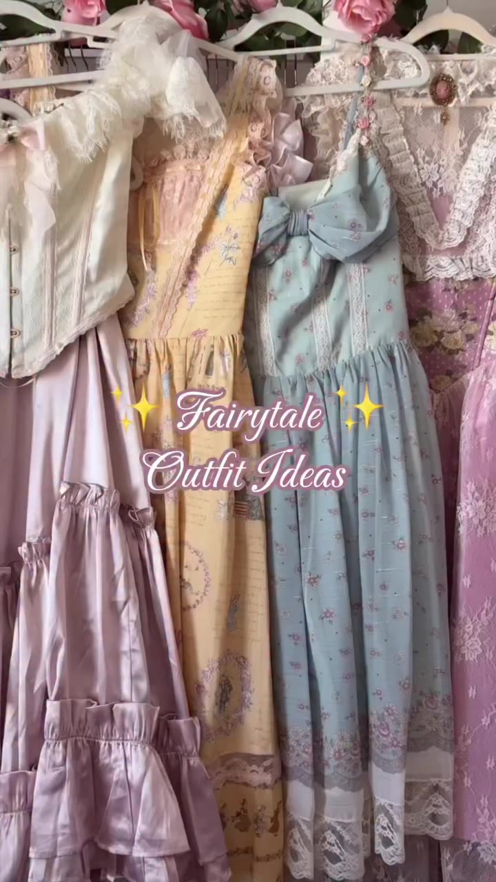 FAIRYTALE OUTFIT IDEAS featuring @lacemadeofficial 👸 Which of these feminine…