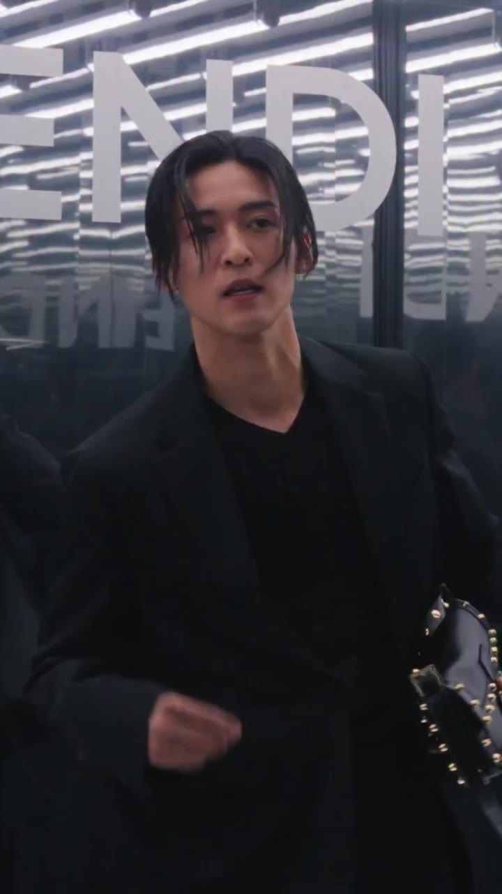 FENDI Ambassador Ren Meguro joined the House for the Spring/Summer 2027 show